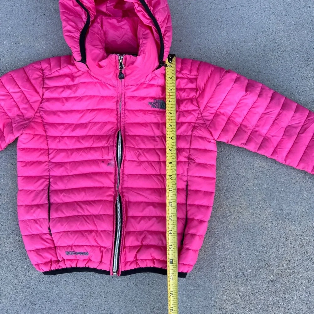 The Northface Kids Toddler 10T Down Zip Hood Jacket Style Pink Summit Series 900